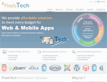 Tablet Screenshot of pixelstech.com